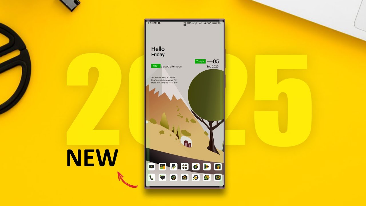 5 NEW & Unique Android Launchers You MUST Try in 2025 &mdash; Transform Your Home Screen!