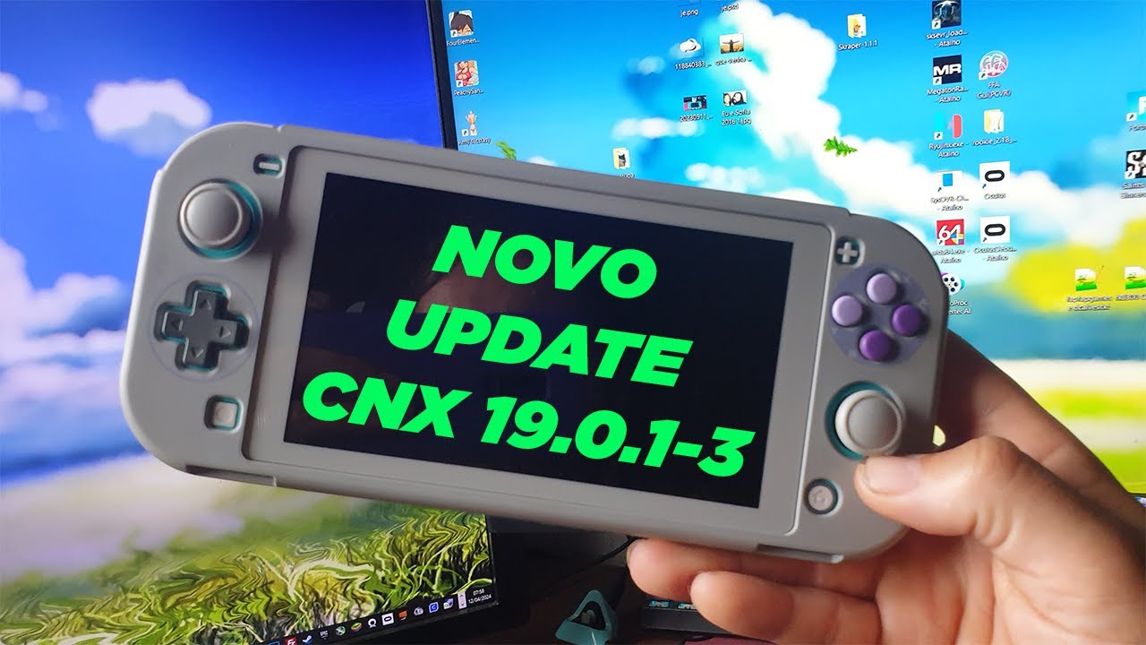 NOVA Atualização Do CNX 19.0.1-3 Nintendo Switch Desbloqueado