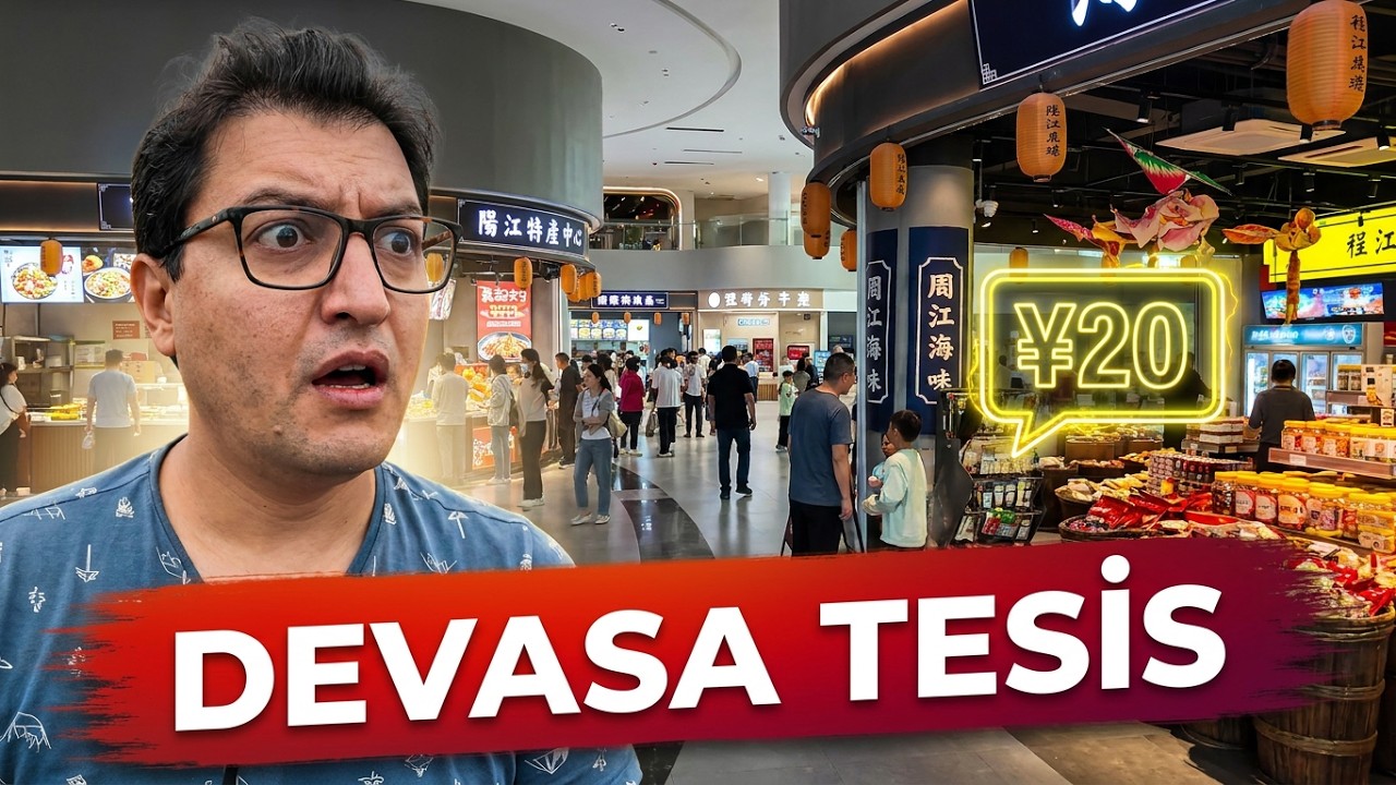 Çin Otoyolunda ki Dinlenme Tesisi