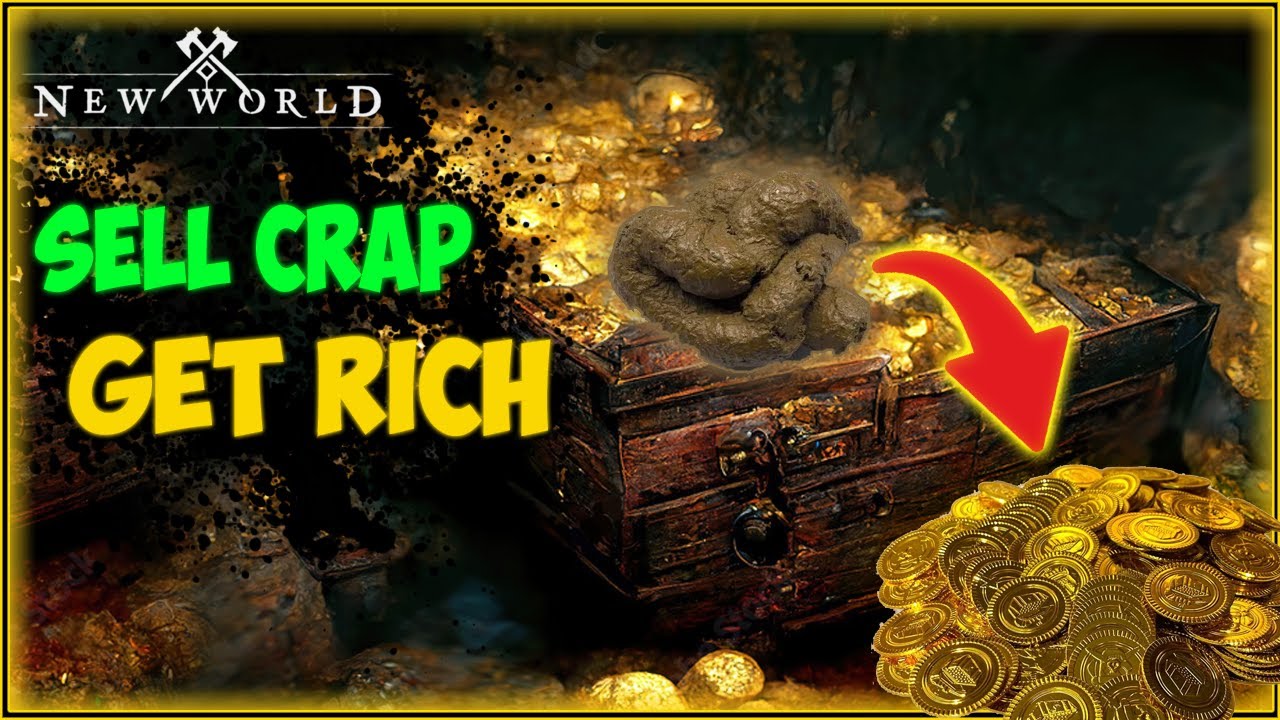 💯 Verkaufe Mist, werde reich - sell crap get rich (Goldmaking Guide für New World) 👑