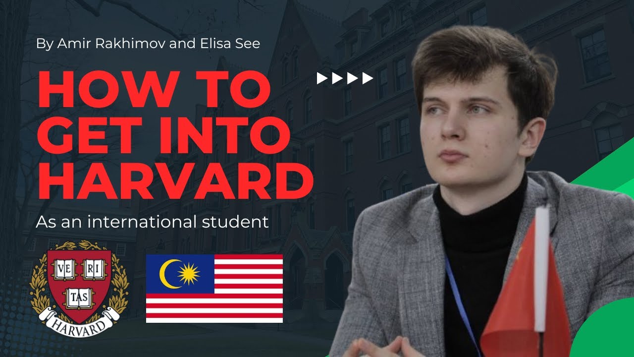 How to get into Harvard as an international student in the Early Round | Full Common App Walkthrough