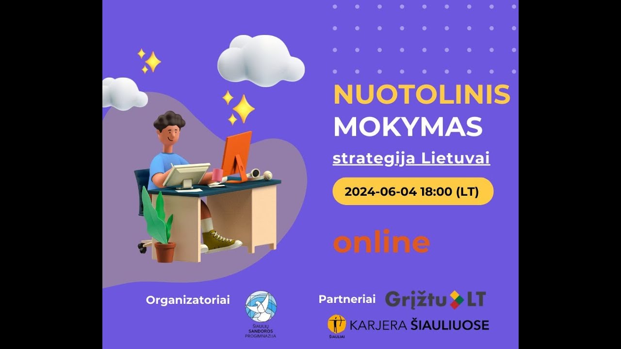 Nuotolinis mokymas – strategija Lietuvai