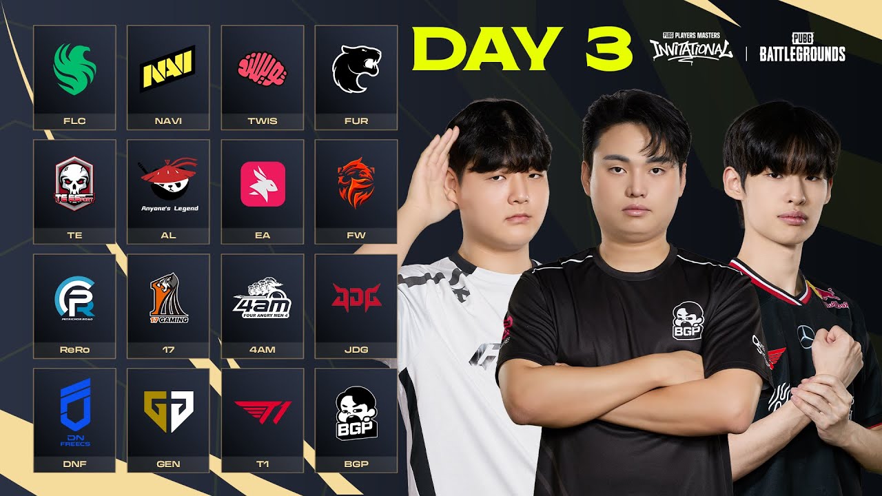 마스터즈 인비테이셔널 DAY 3 | PUBG PLAYERS TOUR [배틀그라운드] [배그]