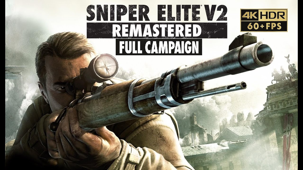 SNIPER ELITE V2 REMASTER Full Campaign 4k