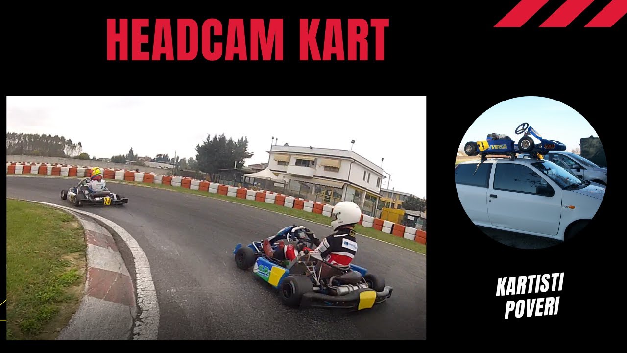 Headcam sul KZ 125 - Pista Winner Kart