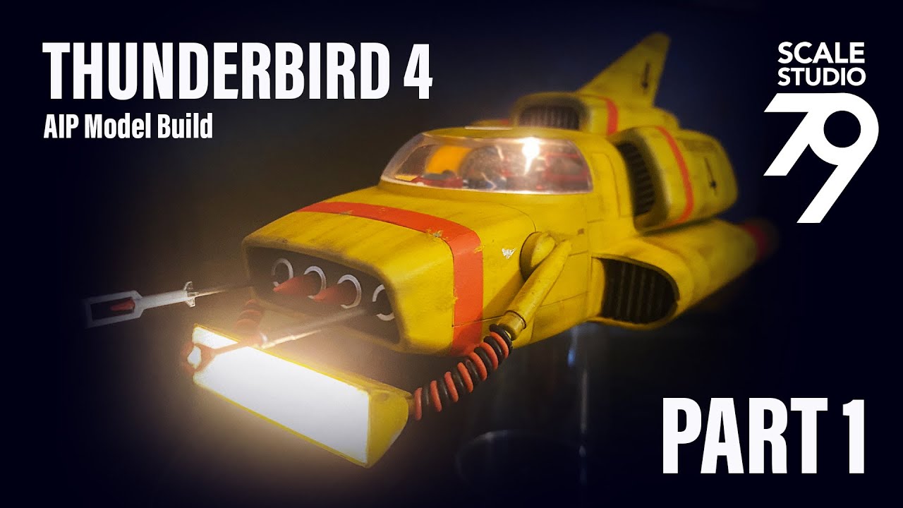 AIP 1:48 Thunderbird 4 Model Build - Part One