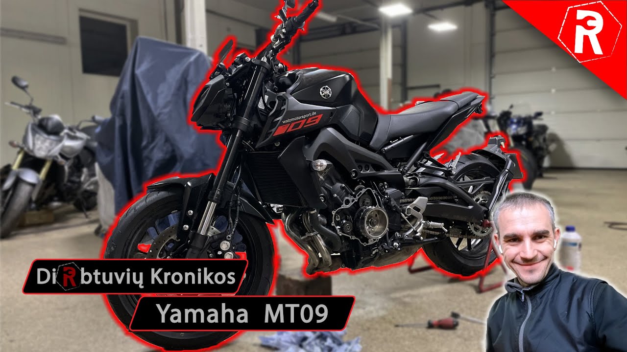 YAMAHA MT09 '20 *nuplove ir neuzsiveda *chaltura is vadovelio *tokio dar nemates **1