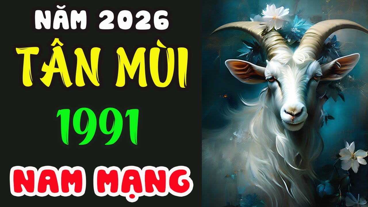 Tử vi tuổi Tân Mùi 1991 Nam mạng năm 2026 – Gặp quý nhân?