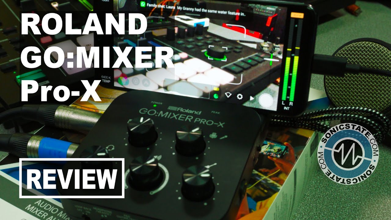 Roland GO:MIXER Pro-X Smartphone Audio - SonicLAB Review