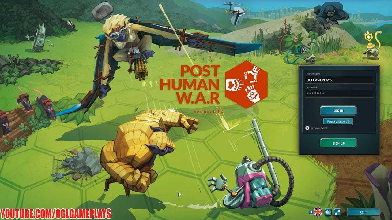 Post Human W.A.R Gameplay (Steam)