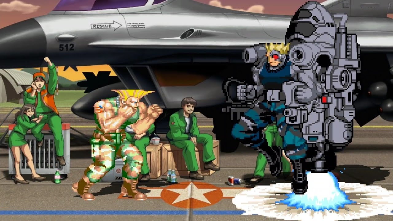 GUILE vs SONIC MACHINE - Highest Level Incredible Epic Fight!