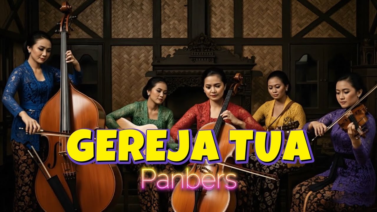 🎵 GEREJA TUA – Panbers 1972 | Cover Versi Keroncong Klasik – Pelintas Waktu-Cover Ai