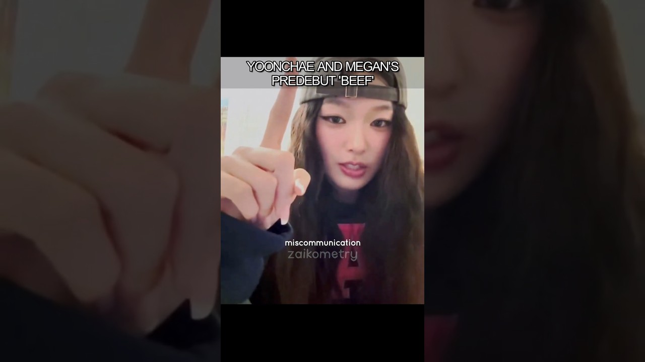 the truth about yoonchae & megan's beef..👀#katseye #gnarly #gabriela #yoonchae