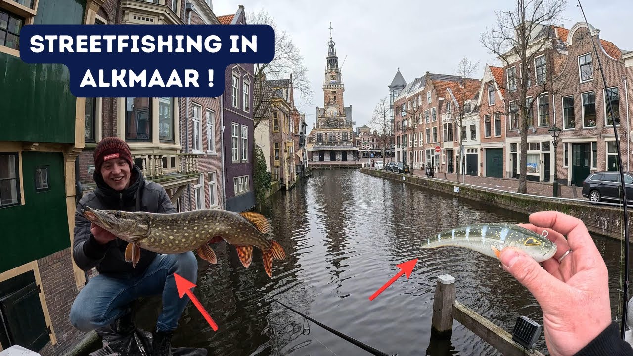 Streetfishing in Alkmaar! 🔥