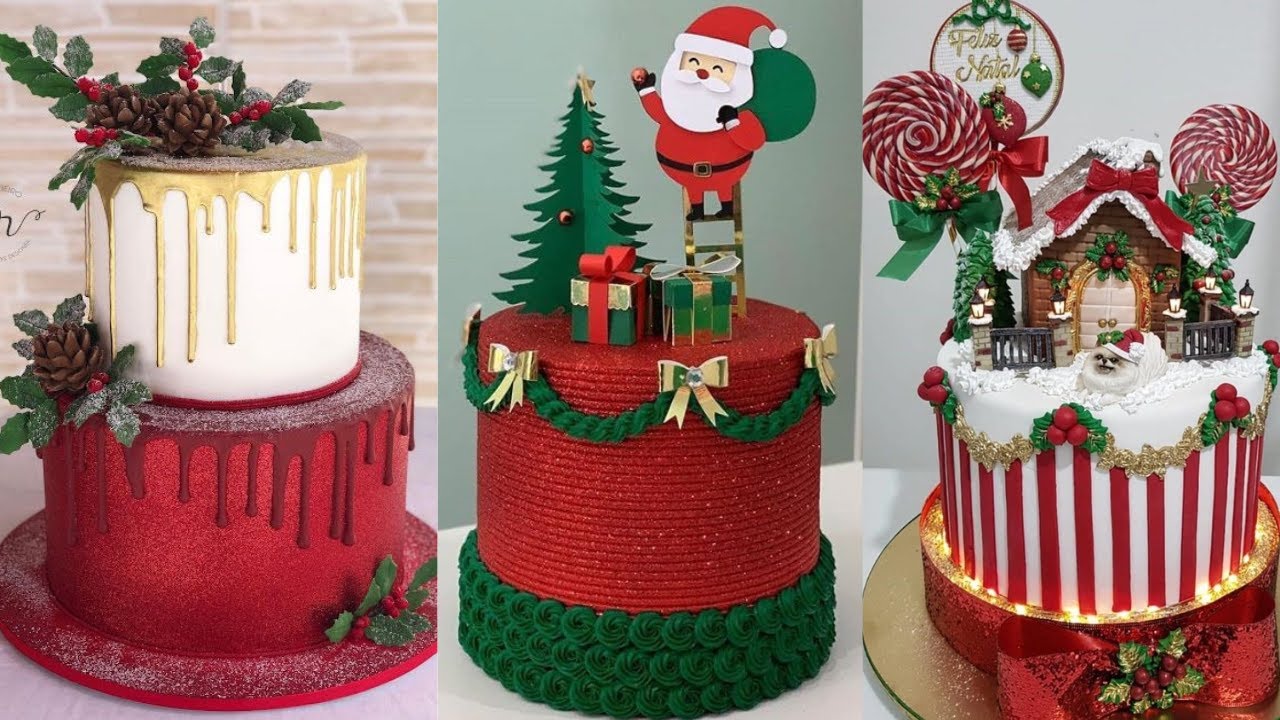 40 BOLOS DE NATAL DECORADOS/ DECORATED CHRISTMAS CAKES