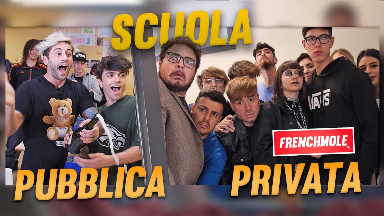 SCUOLA PUBBLICA vs. SCUOLA PRIVATA