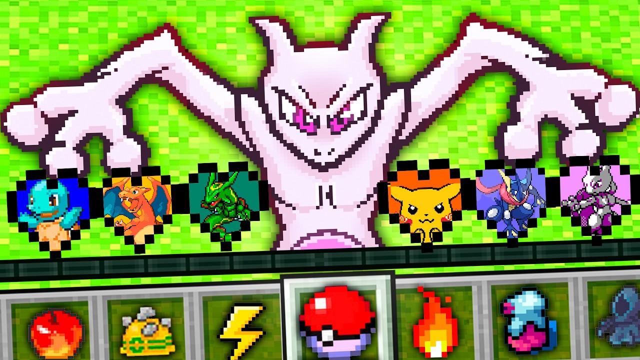 Minecraft, But I Have POKEMON Hearts!😱💥