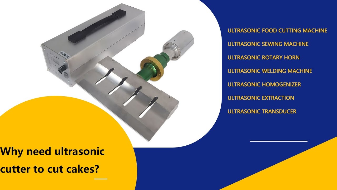 ultrasonic food cutting blade cutting cheese cake & sandwich