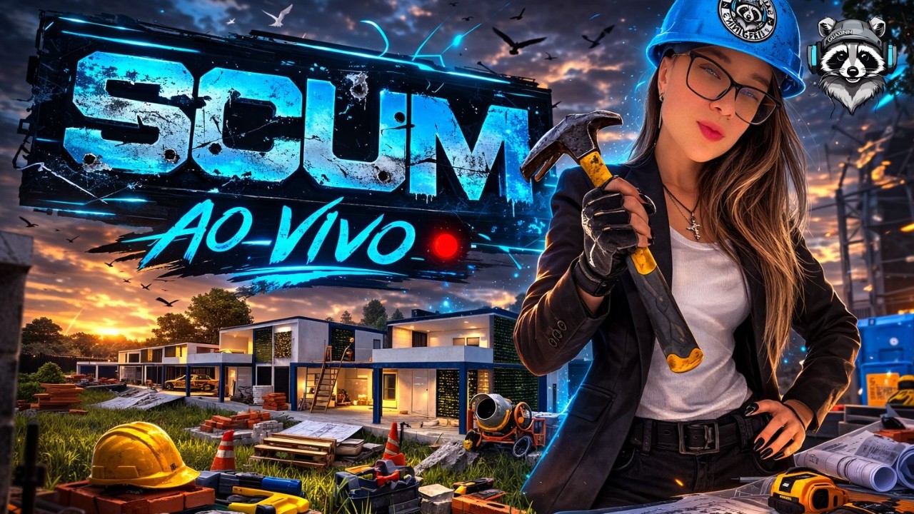 SCUM - OS MORADORES VÃO VER O CONDOMÍNIO PELA PRIMEIRA VEZ!  #aovivo #scum  #livepix