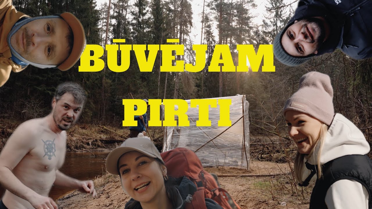 AIZIET DABĀ - PAVASARIS, TAI BIJA JĀBŪT ČĪGĀNU PIRTIJ!!