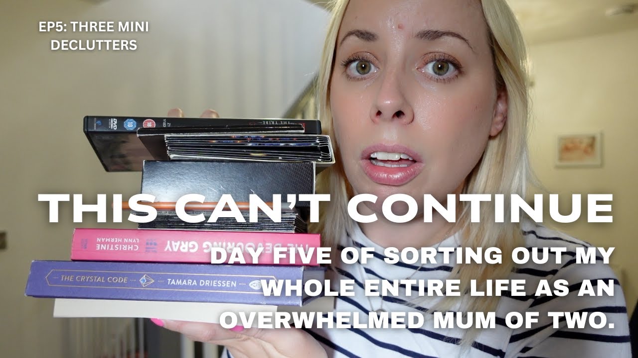 DECLUTTER MY LIFE: 3 x Mini Declutters ~ *REALISTIC* whole house extreme declutter with me | Chatty!