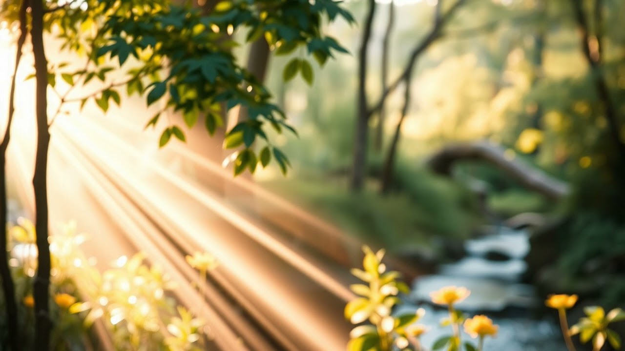 Feminine Folk Relaxation 🌸 Soft Piano, Acoustic Guitar & Nature Ambience