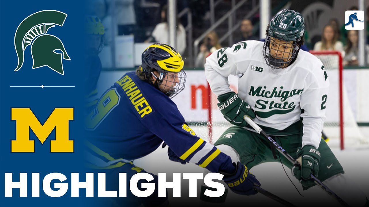 Michigan State vs Michigan | NCAA College Hockey | Highlights - December 05, 2025