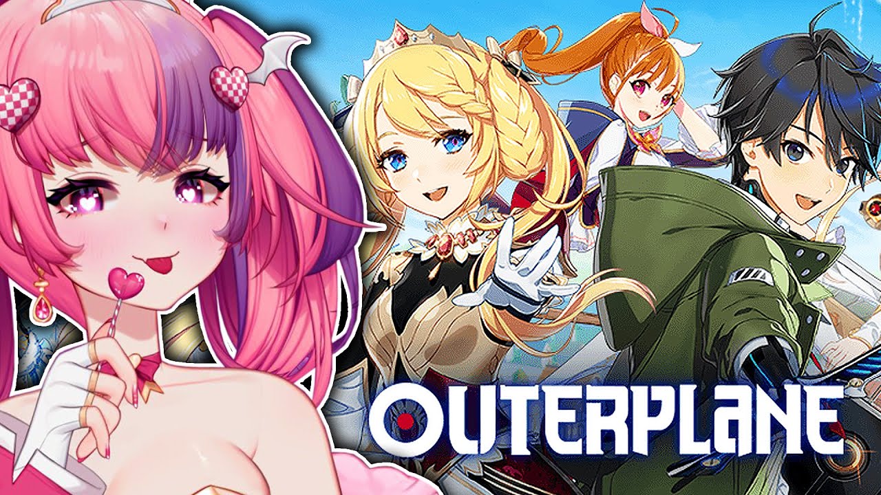 Ironmouse Plays OUTERPLANE, The New ISEKAI Gacha RPG!