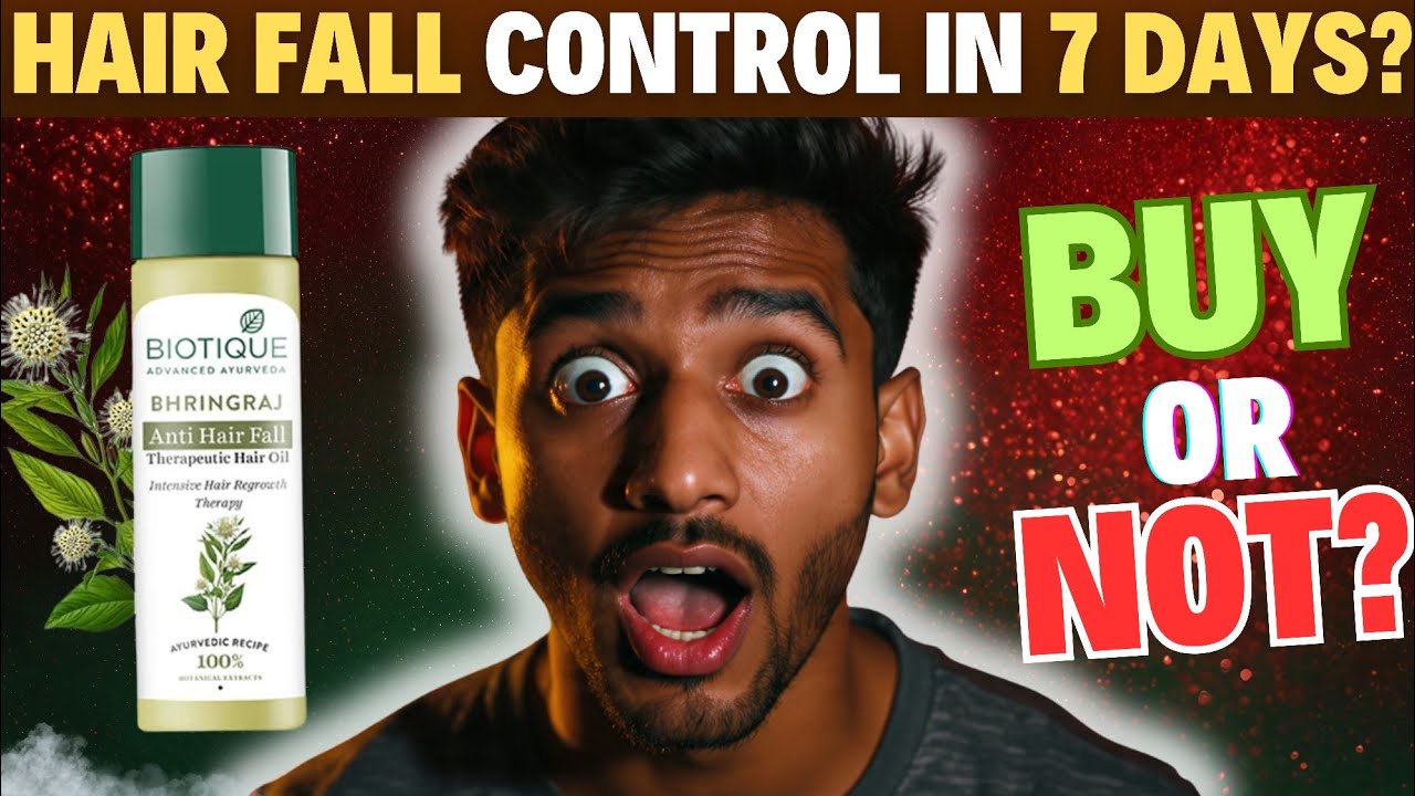 [NEW] Biotique Bhringraj Hair Oil Review 😱 | Hair Fall Control or Just Hype?