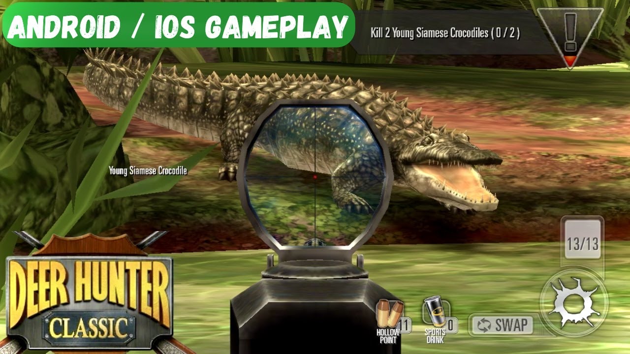Deer Hunter Classic - Crocodile hunting in Mekong Wetlands
