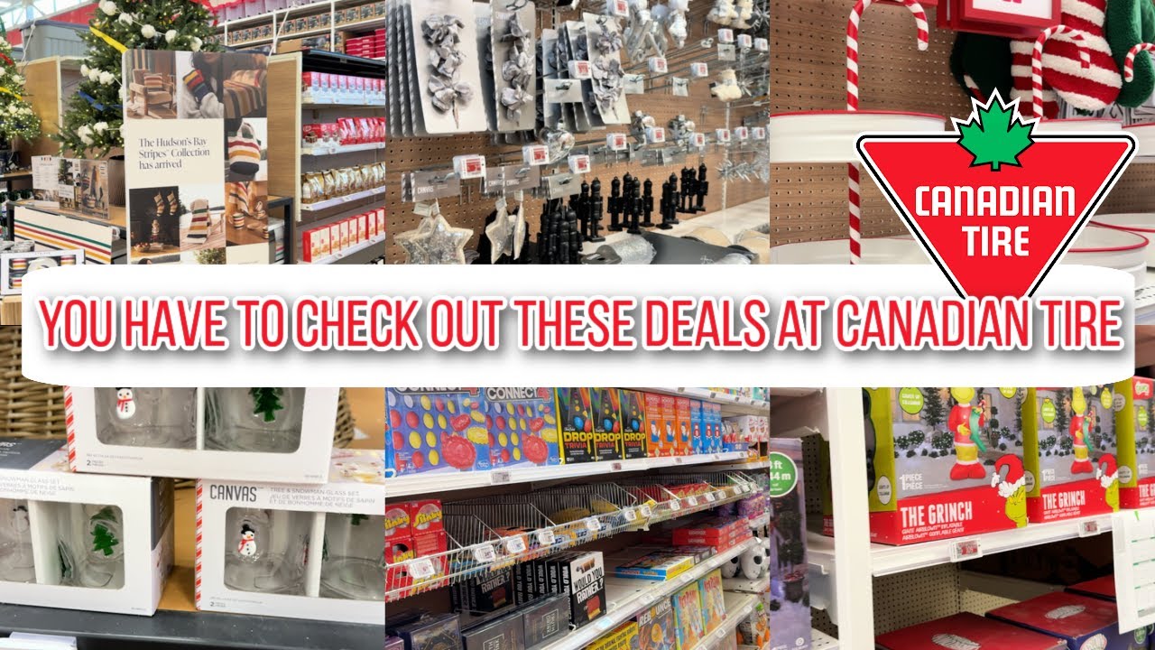 Обязательно посмотрите эти предложения в Canadian Tire | Рождественская распродажа 🇨🇦🎄