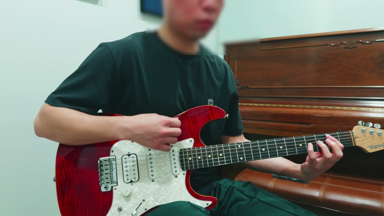 퇴근 후 락스타로 변신!🎸 Bon Jovi - Have A Nice Day 일렉기타 커버 (쿠노기타실용음악학원)