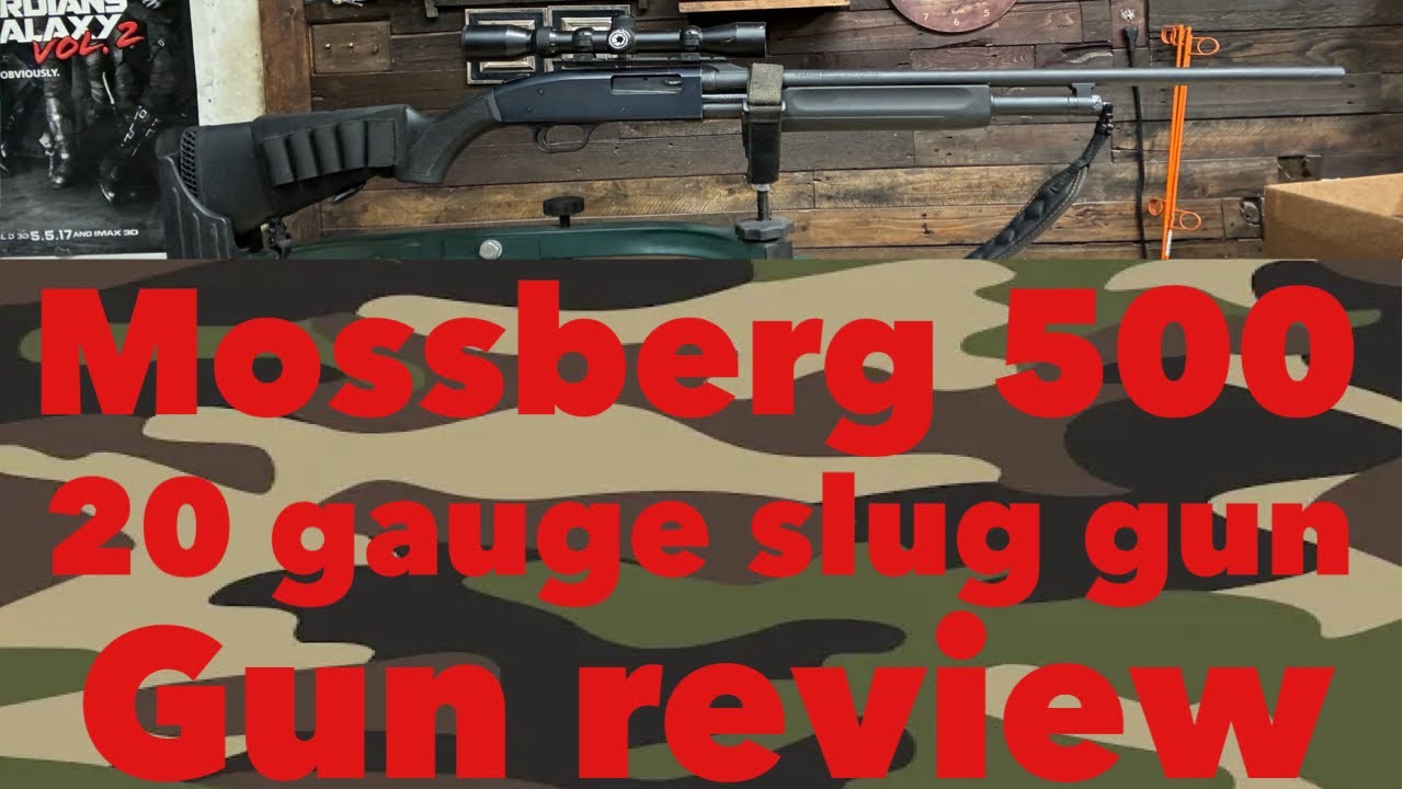 Обзор пулевого пистолета Mossberg 500 20 калибра