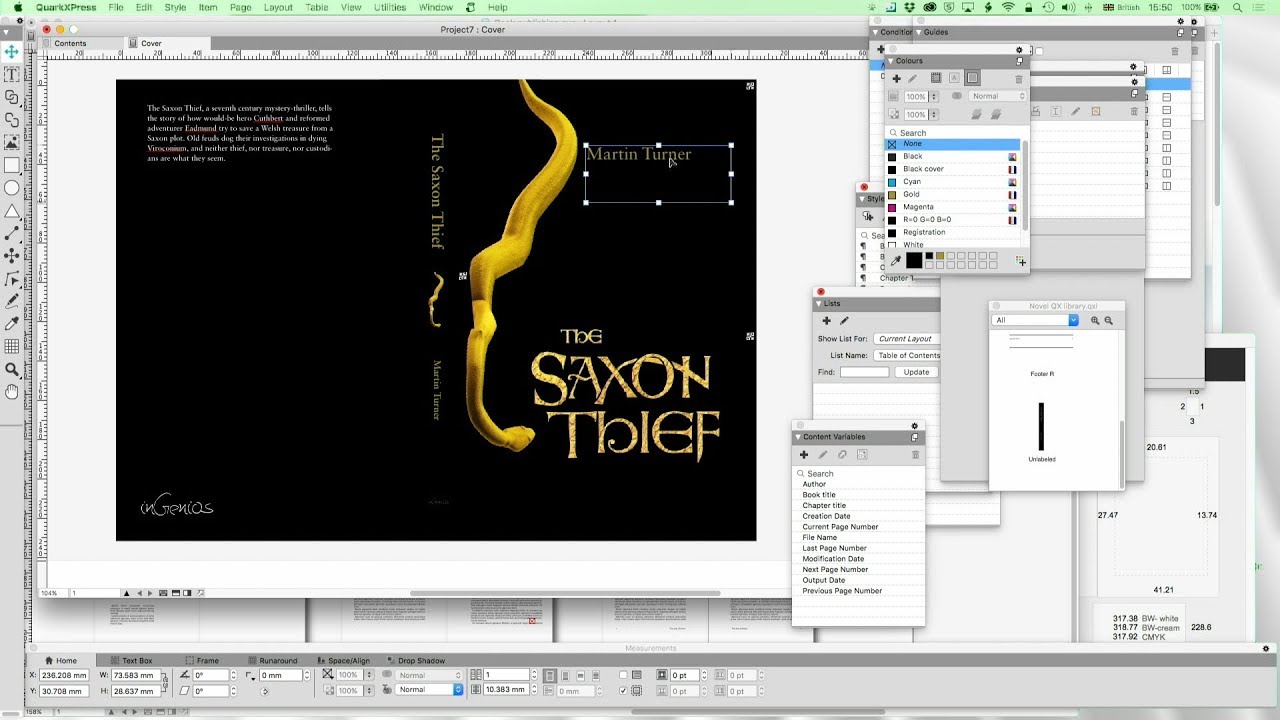 31 - DTP with QuarkXPress: Publishing a novel for print on demand