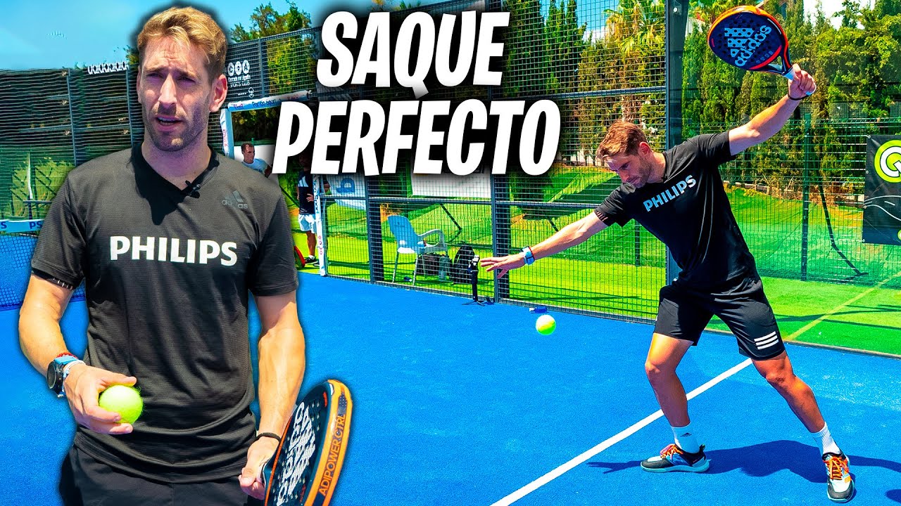 APRENDE el SAQUE de PÁDEL - Tutorial Sacar Perfecto con Álex Ruiz