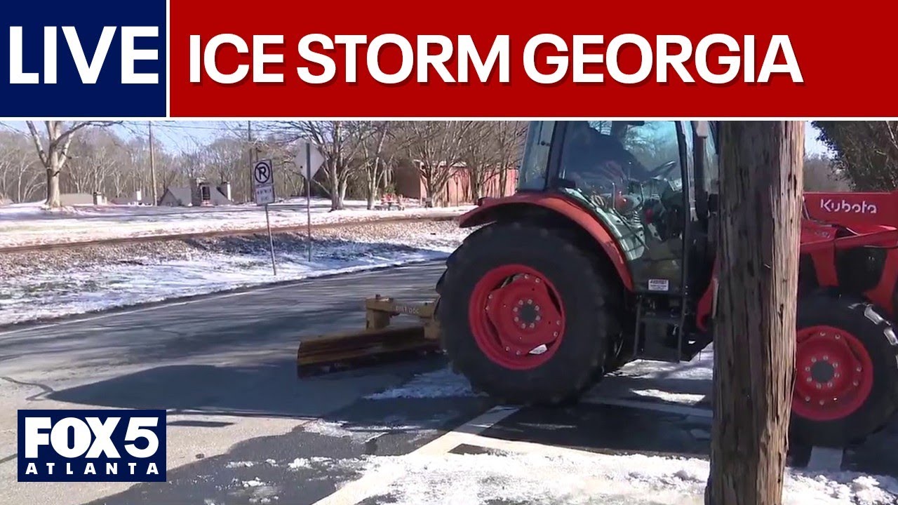 FOX 5 News LIVE | Ice storm updates, power outages, Georgia weather