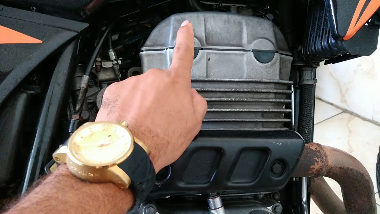 resolvido de vez o barulho do motor tec ,tec da tornado , Twister, xre, cb 300  gastando bem pouco