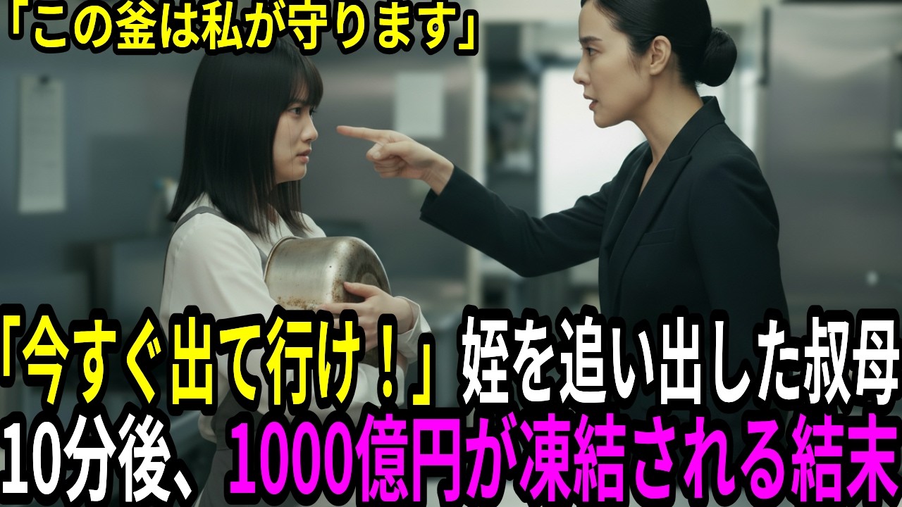 「今日限りで家を出ます！」と宣言した姪。3日後、冷遇していた叔母が震え上がった衝撃の理由【感動する話】
