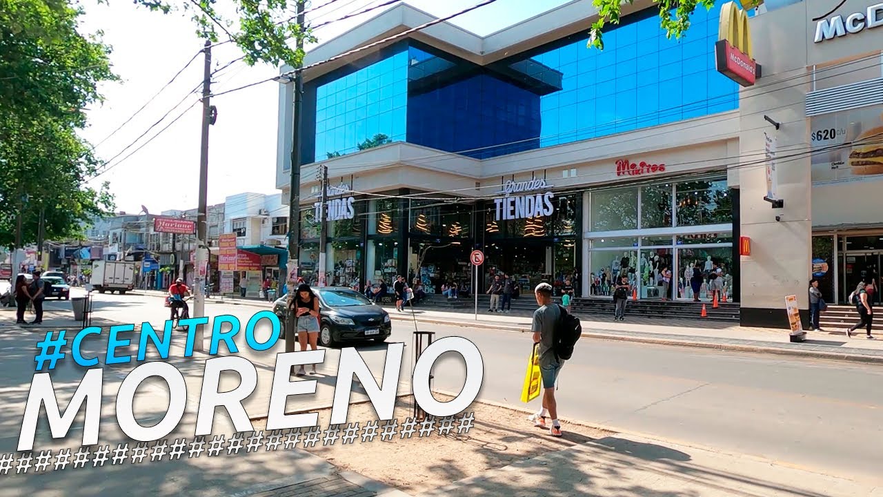 Recorriendo MORENO CENTRO | BUENOS AIRES | ARGENTINA | 4K Walking Tour VLOG