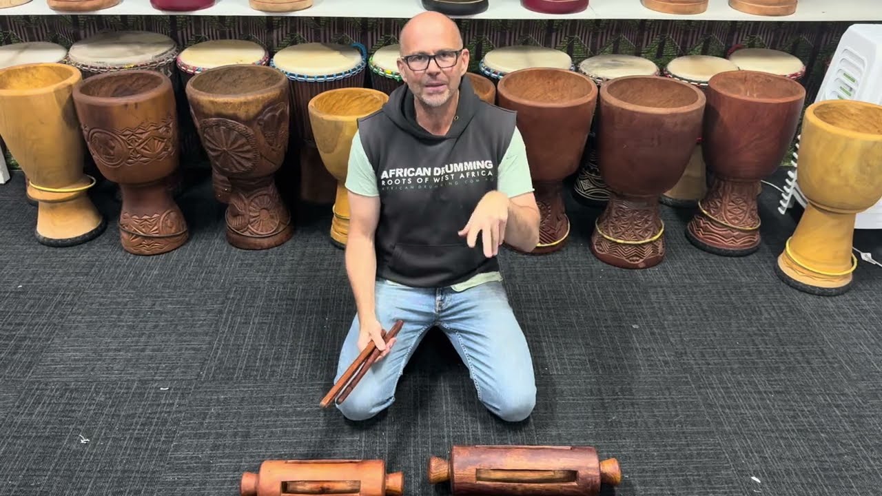Mali Krin Log DRums -  Bossman, Conakry & Bamako