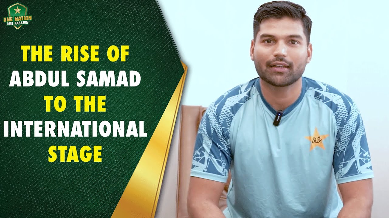 The rise of Abdul Samad to the international stage &ndash; hear his cricketing journey | PCB | MA2A