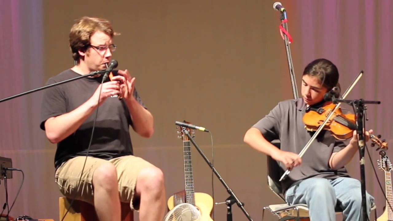 Chris Gray and Gus LaCasse on Acadian Night at Trad School