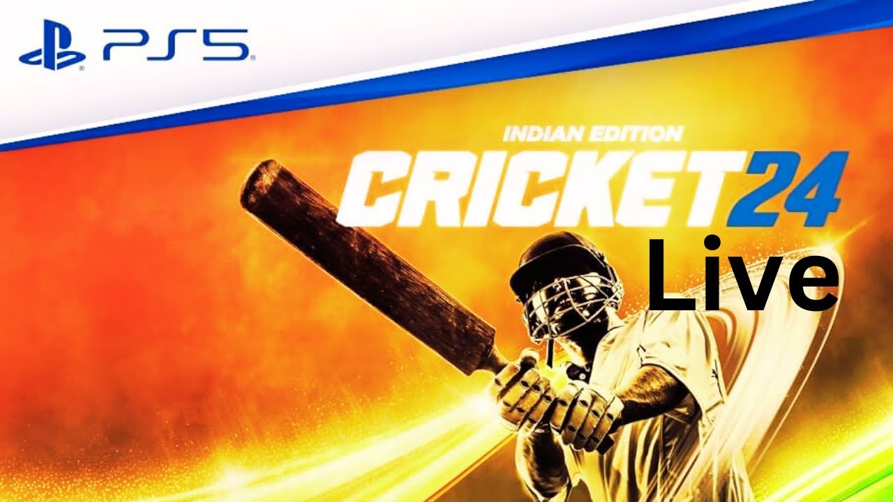 🔴Live Cricket 24 England vs Custom Team Online Mode