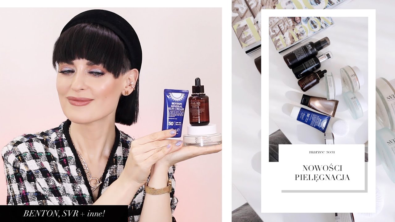 GENIALNY NOWY FILTR UV, KREM POD OCZY, SERUM Z MARKI BENTON + DERMOKOSMETYKI/magdalenalach.vlog