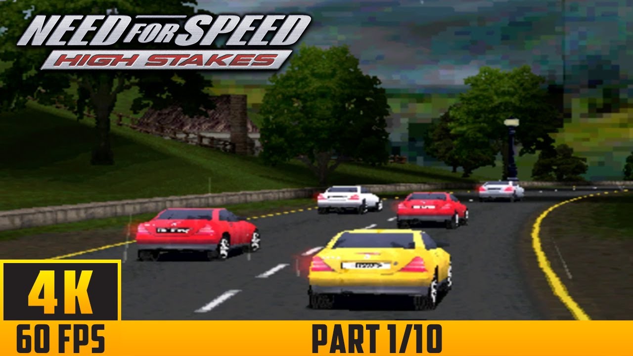 Need For Speed IV: High Stakes - Walkthrough Game - Part 1/10 (4K 60FPS) No Commentary