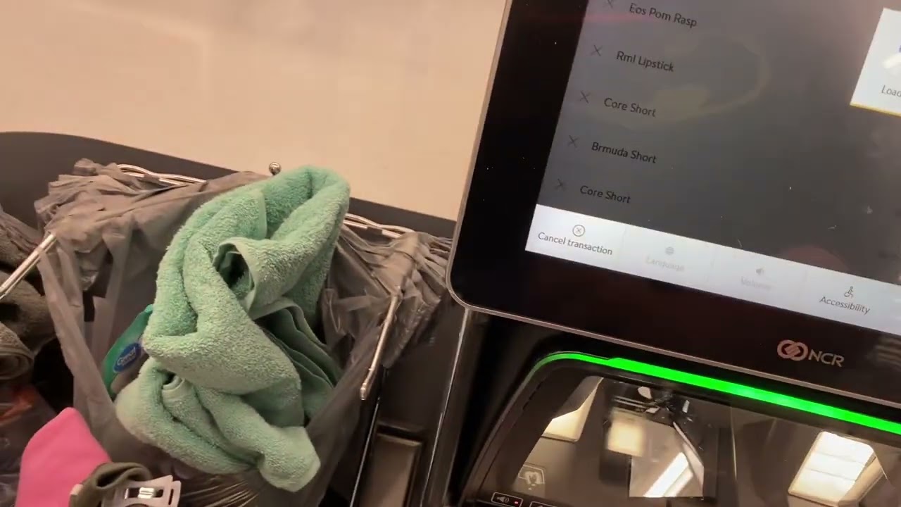Walmart self checkout