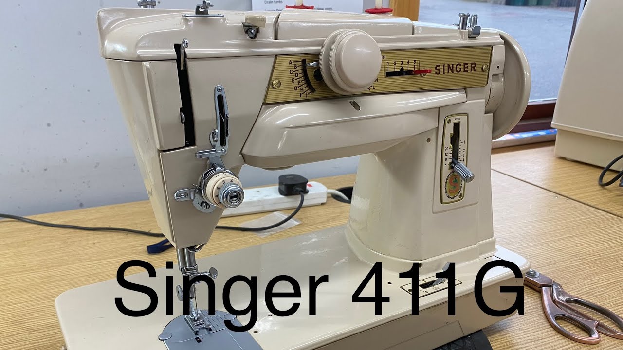 Singer 411G operation and review