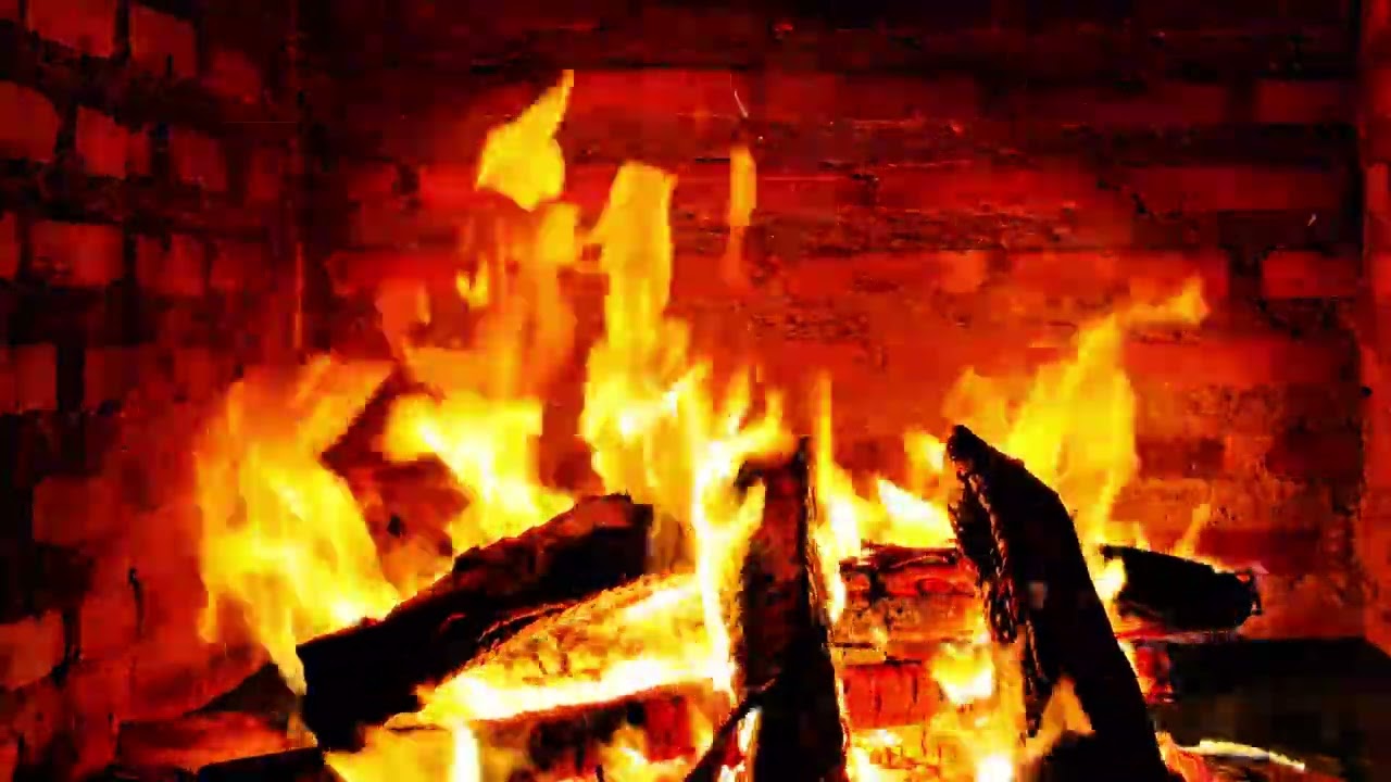 Cozy Evening Fireplace for Peaceful Quiet Moments 🔥
