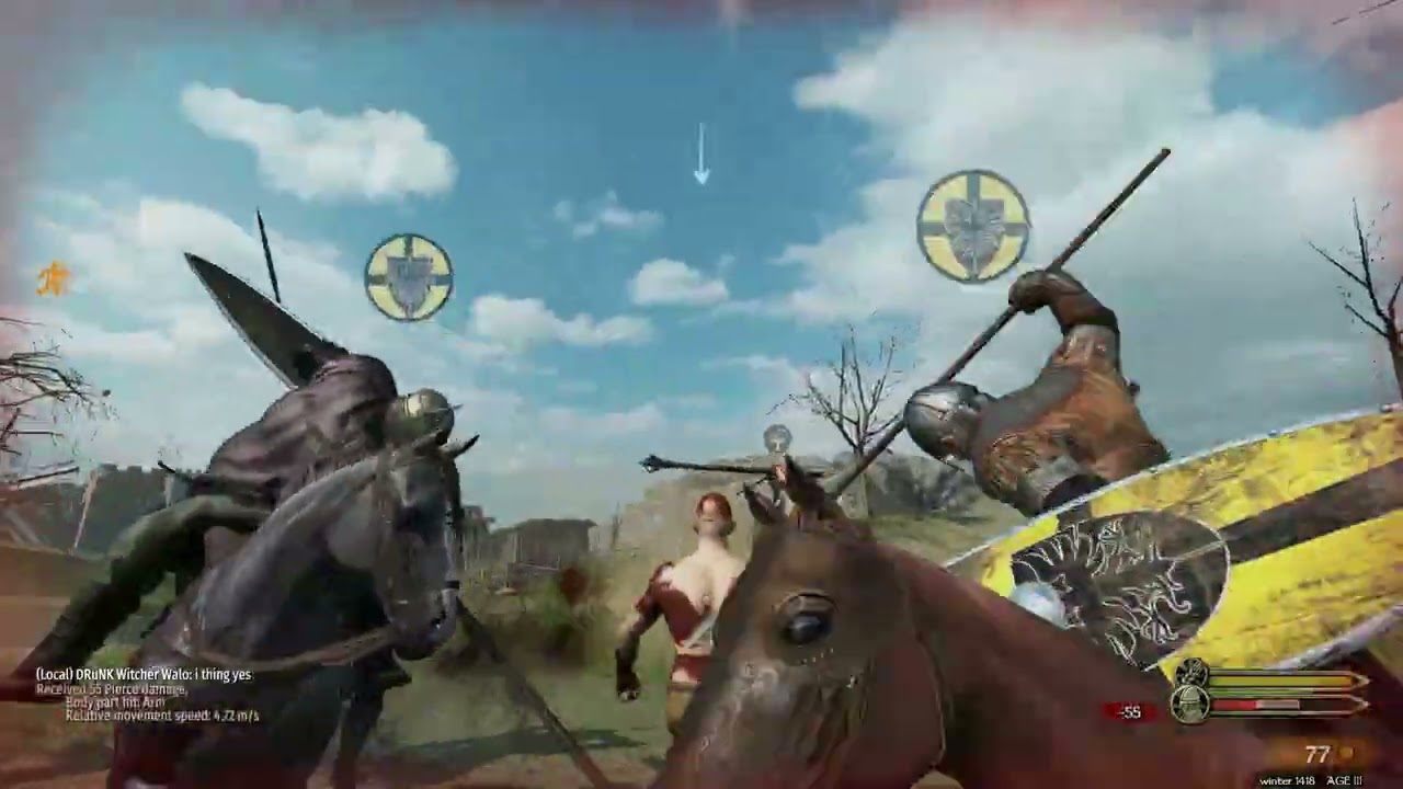 PERSISTENT BANNERLORD NA . Clip Dump. End of NA map . Bandit + The Plebs gameplay .