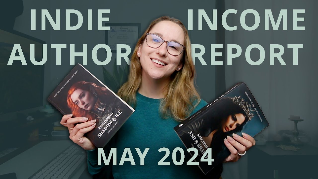 Indie Author Income, Sales Numbers, Marketing | May 2024 #kdp #authortube